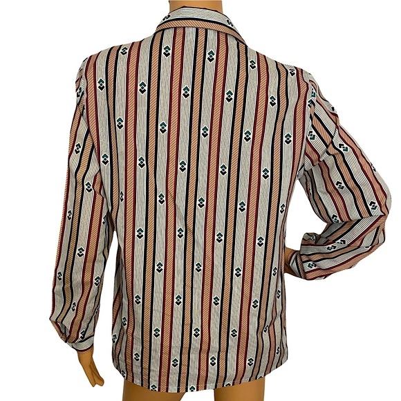 VINTAGE 70s ACT III BUTTON DOWN SHIRT - Picture 2 of 16